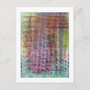 Abstract Briefkaart