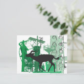Abstract Briefkaart Impala (Staand voorkant)