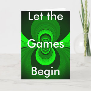 Abstract Bright Green Groovy Kaleidoscope Patroon Kaart