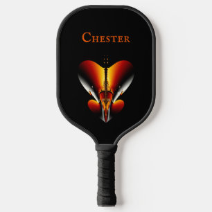 Abstract Bronzen Schild Persoonlijk Pickleball Paddle