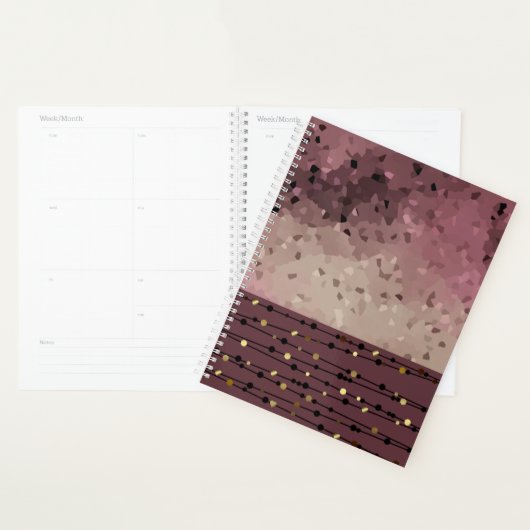 Abstract, brown, rose, rose (Devant avec enveloppe)
