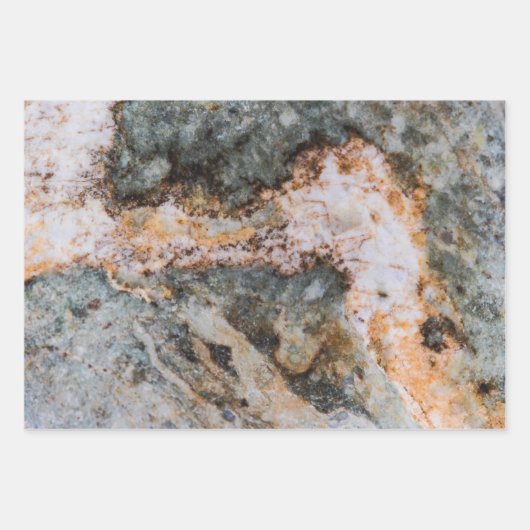 Abstract brown white grungy rock texture inpakpapier vel (Voorkant 3)