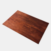 abstract bruin hout deurmat (Schuin)