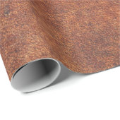 abstract bruin leder, achtergrondleder,t cadeaupapier (Rol Hoek)