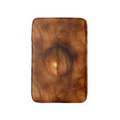 Abstract bruin Wereldbol Badmat (Voorkant Verticaal)