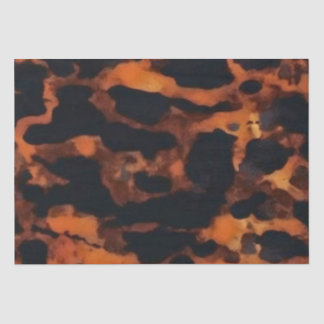 Abstract bruine en zwarte textuur, chic schildpadp tissuepapier