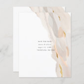 Abstract budget Opslaan Datum (Voorkant / Achterkant)