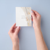 Abstract budget Opslaan datumbrochure Flyer (Hand)