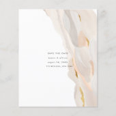 Abstract budget Opslaan datumbrochure Flyer (Voorkant)