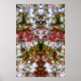 Abstract caleidoscoop poster