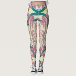 Abstract caleidoscooppatroon 21 leggings