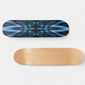 Abstract caleidoscooppatroon skateboard (Horizontaal)