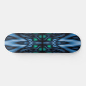 Abstract caleidoscooppatroon skateboard (Horizontaal)
