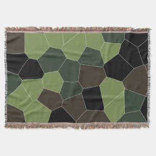 Abstract Camo Color-patroon Deken