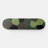 Abstract Camo Color-patroon Skateboard (Horizontaal)