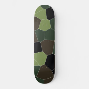 Abstract Camo Color-patroon Skateboard