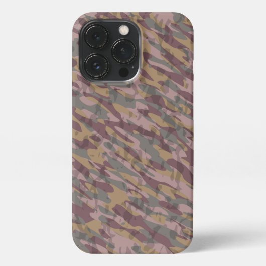 abstract camo iPhone hoesje (Achterkant)