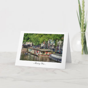 Abstract Canal Houseboot - Vermist je Kaart