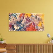 Abstract Canvas Afdruk (Insitu (Woonkamer))