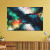 Abstract Canvas Afdruk (Insitu (Woonkamer))