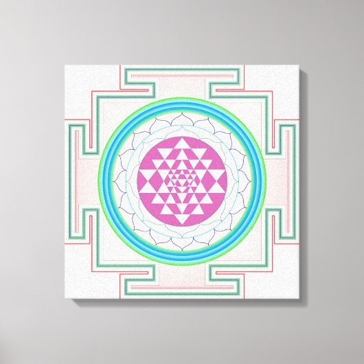 Abstract Canvas Afdruk (Voorkant)