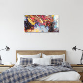 Abstract Canvas Afdruk (Insitu (Slaapkamer))