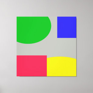 Abstract Canvas Afdruk