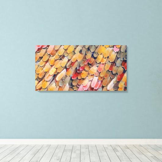 Abstract Canvas Afdruk (Insitu (Houten vloer))