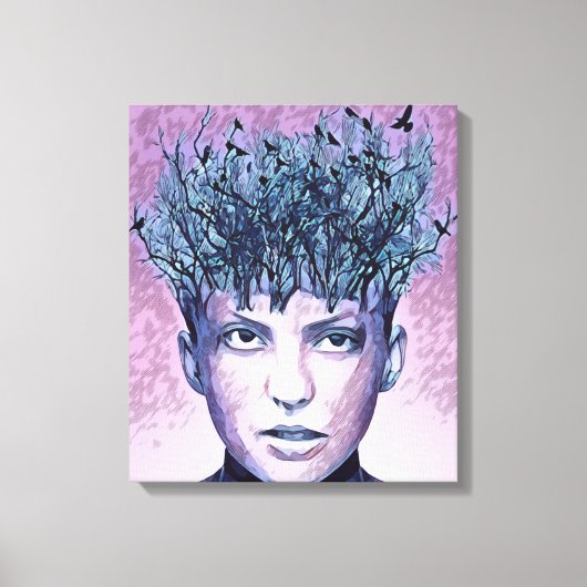Abstract Canvas Afdruk (Voorkant)