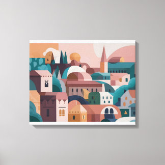Abstract Canvas Afdruk