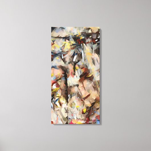 Abstract Canvas Afdruk (Voorkant)