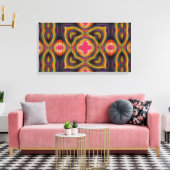 Abstract Canvas Afdruk (Insitu (Woonkamer))