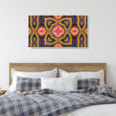 Abstract Canvas Afdruk (Insitu (Slaapkamer))