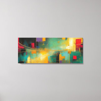 Abstract Canvas Afdruk