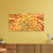 Abstract Canvas Afdruk (Insitu (Woonkamer))