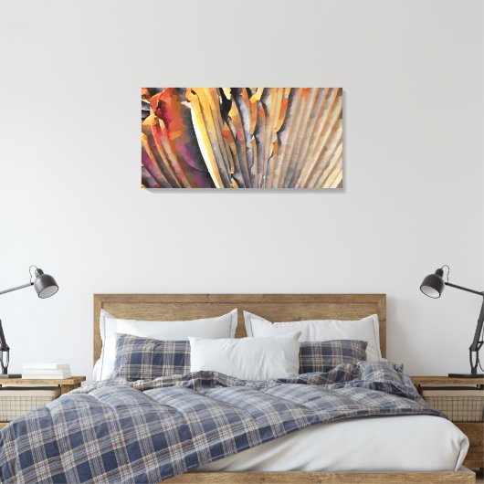 Abstract Canvas Afdruk (Insitu (Slaapkamer))