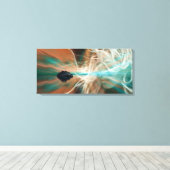 Abstract Canvas Afdruk (Insitu (Houten vloer))