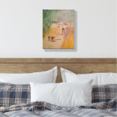 Abstract Canvas Afdruk (Insitu (Slaapkamer))