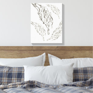 abstract canvas afdruk