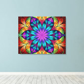 Abstract Canvas Afdruk (Insitu (Houten vloer))