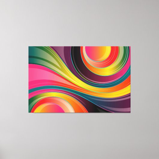 Abstract Canvas Afdruk (Voorkant)