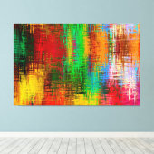 Abstract Canvas Afdruk (Insitu (Houten vloer))