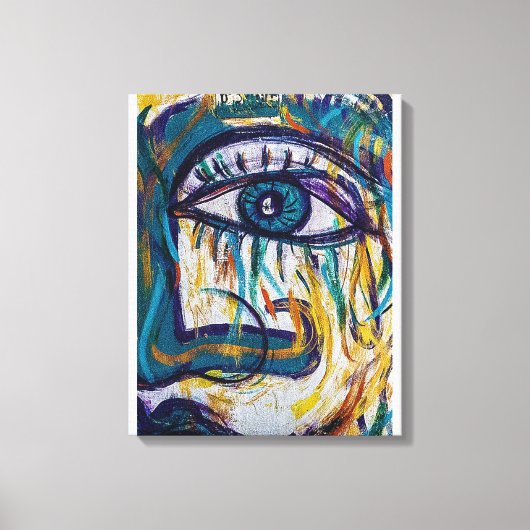Abstract Canvas Afdruk (Voorkant)