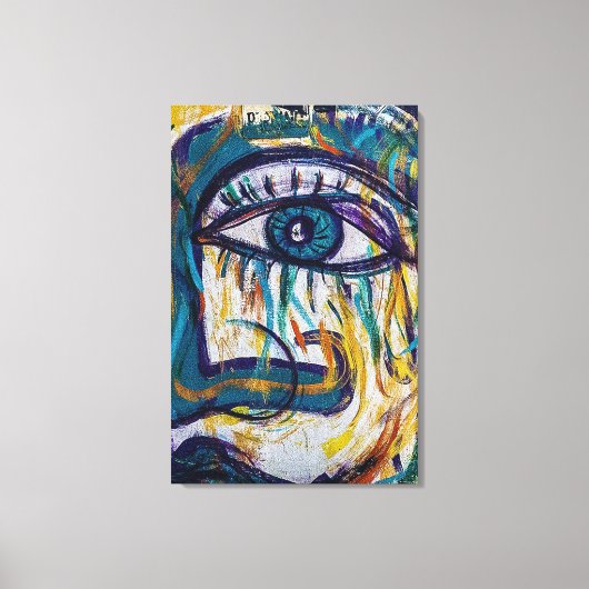 Abstract Canvas Afdruk (Voorkant)