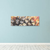 Abstract Canvas Afdruk (Insitu (Houten vloer))