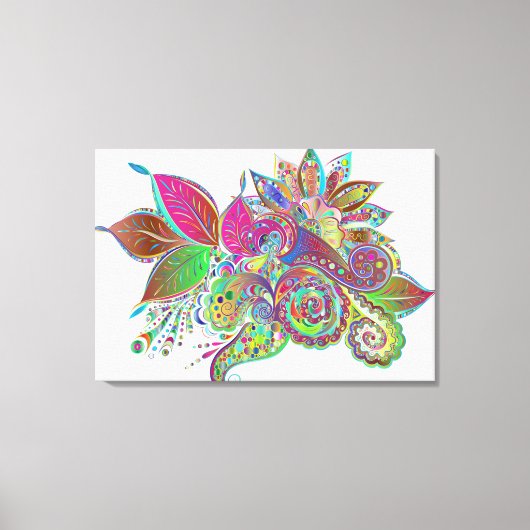 Abstract Canvas Afdruk (Voorkant)
