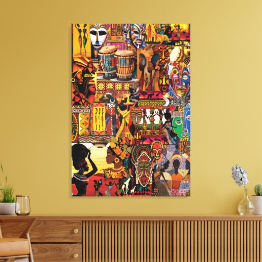 Abstract Canvas Wall Art – Modern Gallery Home Déc (Insitu (Woonkamer))