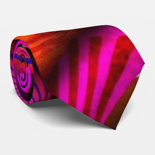 Abstract - Carnaval Stropdas (Opgerold)