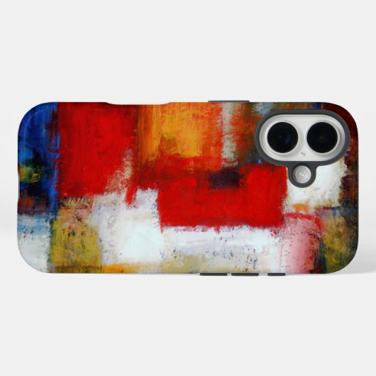 Abstract Case-Mate iPhone Case (Achterkant (horizontaal))