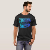 Abstract Catfishes Artwork T-shirt (Voorkant volledig)